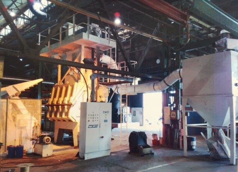 Tilghman Euro 80 Continuous Belt Machine